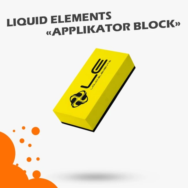 Liquid Elements Applikator Block gelb