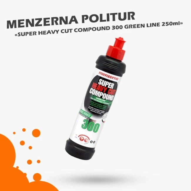 Menzerna Heavy Cut Compound 300 Green Line 250ml