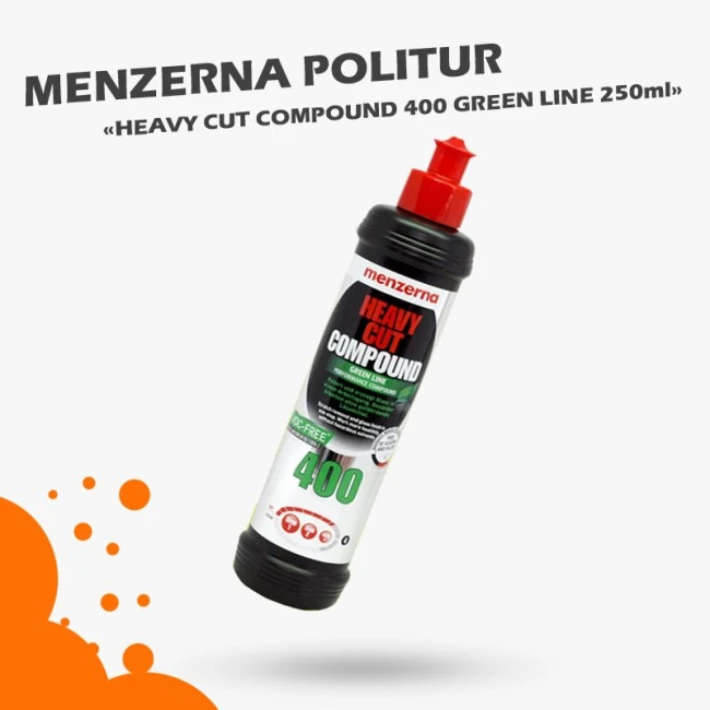 Menzerna Politur Heavy Cut Compound 400 GREEN LINE 250ml